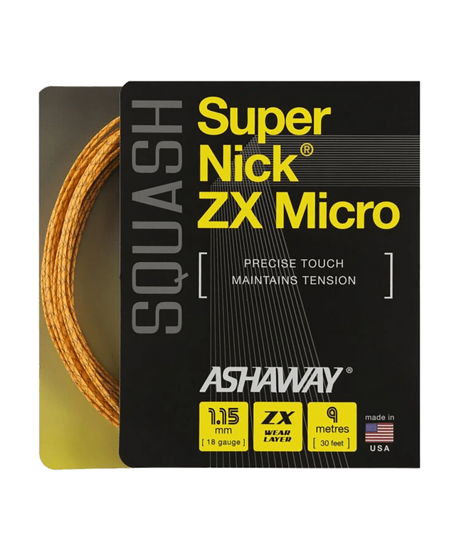 Ashaway SuperNick ZX Micro - String Set 9 m