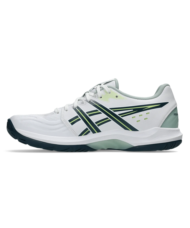Asics Powerbreak FF white light green side