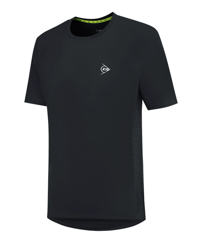 Dunlop Club Mens Crew Tee black front