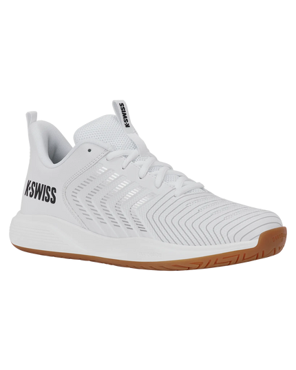 K-Swiss Ultrashot Light Indoor white / black / silver angle