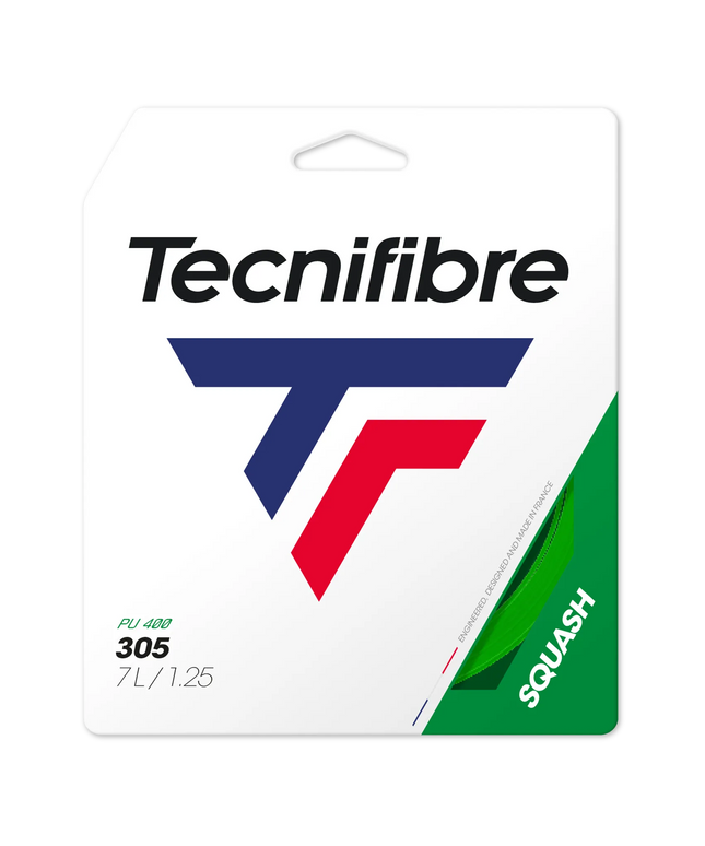 Tecnifibre 305 Squash 1,25 Green - String Set 10 m