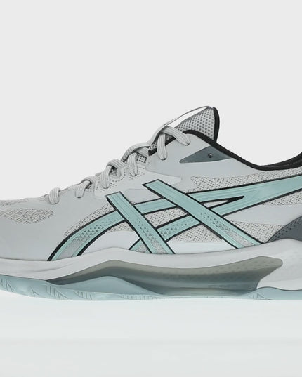 video Asics Gel-Tactic 13 concrete / ocean haze